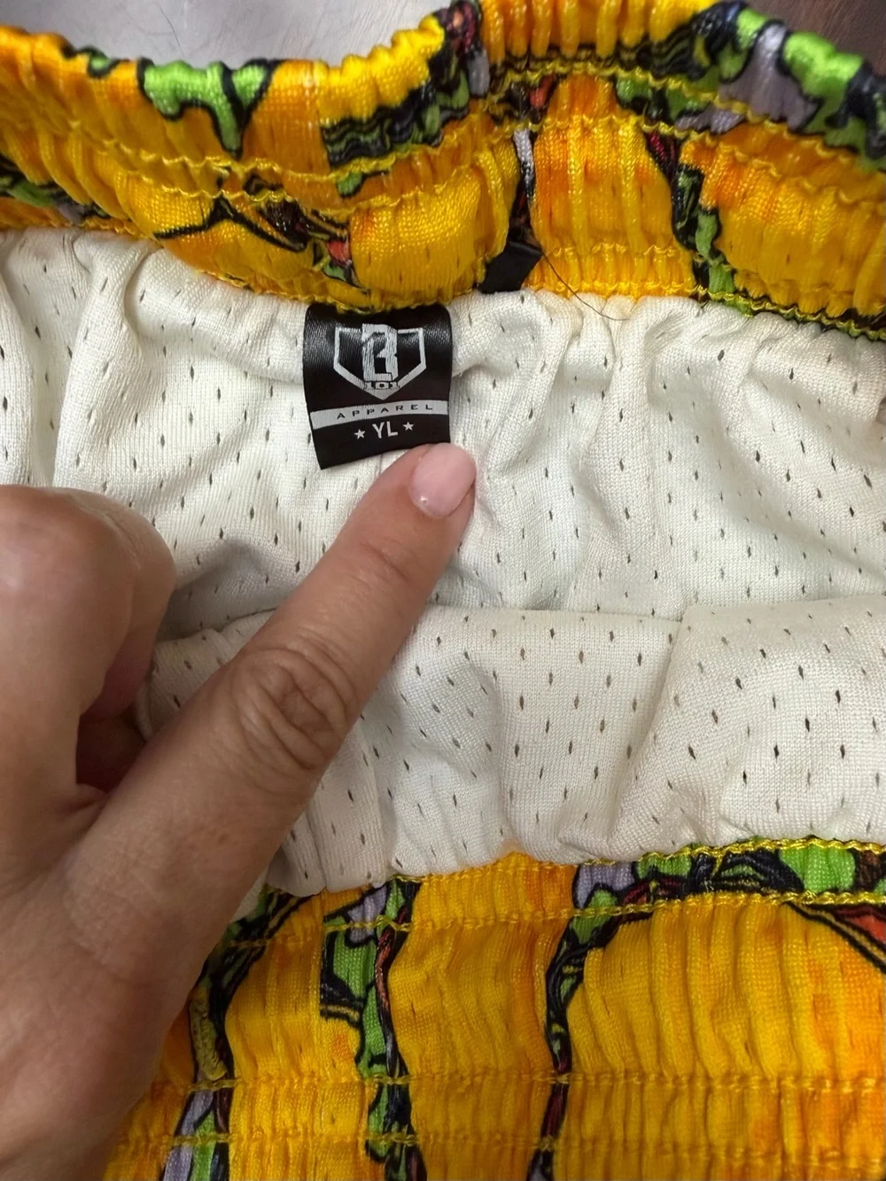 Baseball Lifestyle 2 Pack Youth Large Shorts- Taco and Pencil shorts